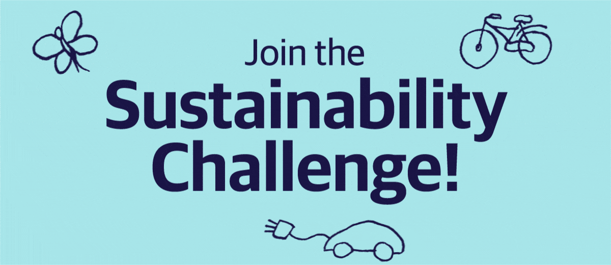 Join the Sustainability Challenge!
